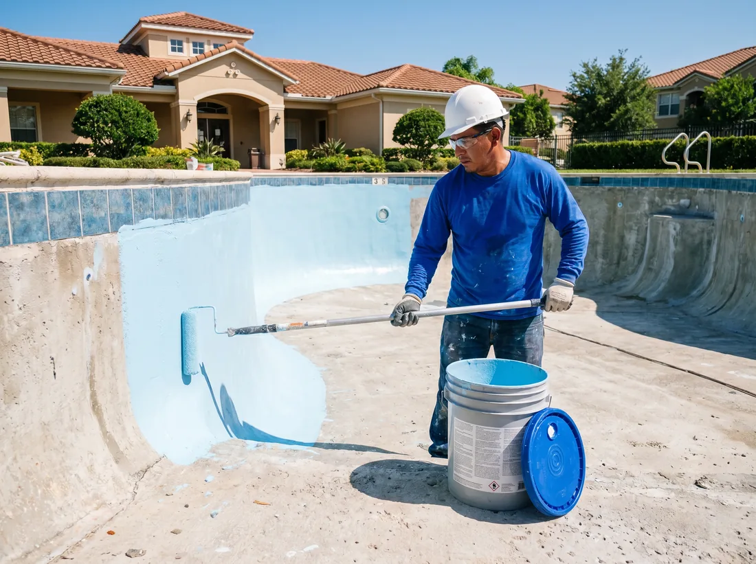 Impermeabilização de piscina
